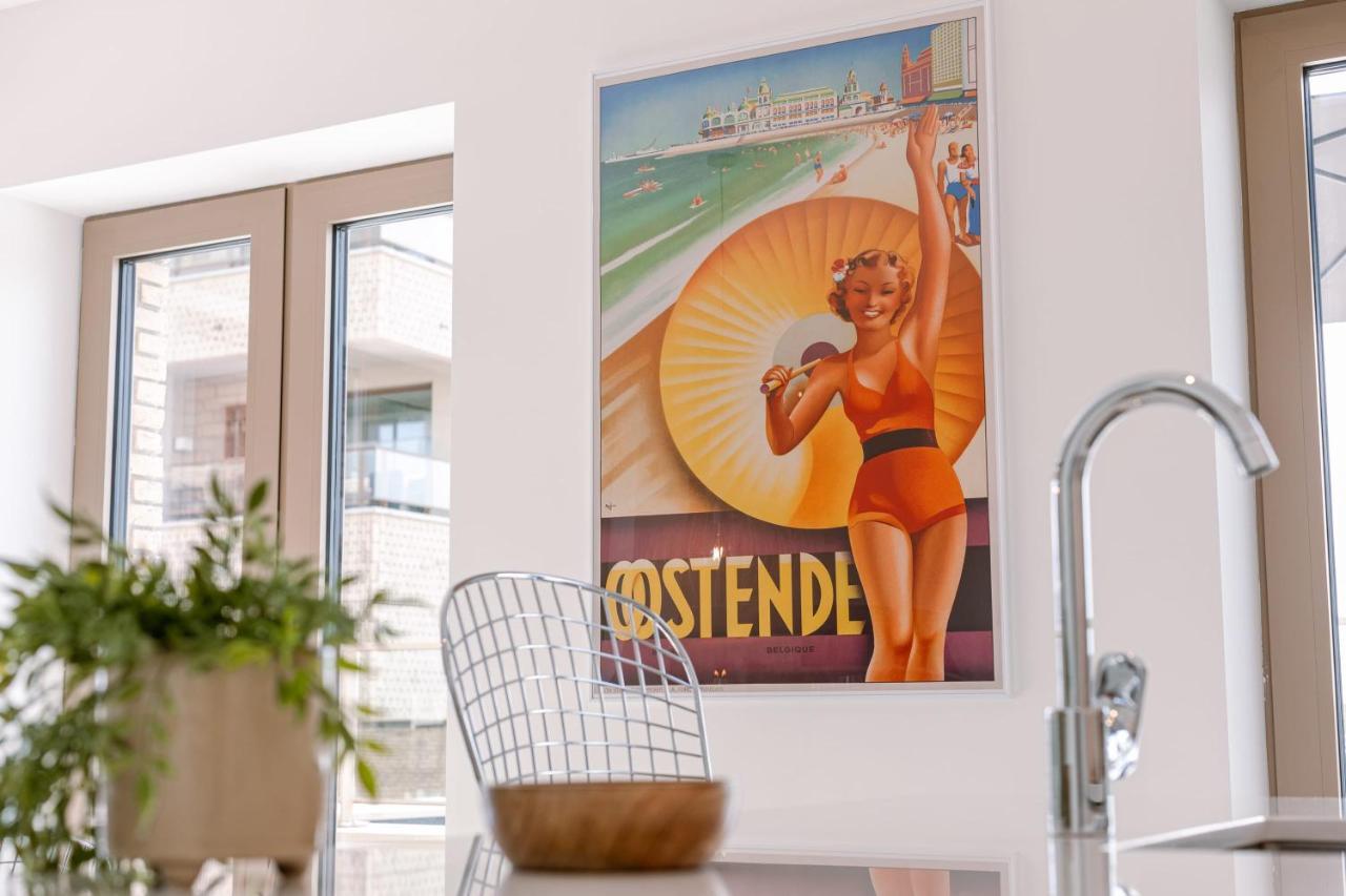 Huswell - Beautifully Decorated Apartment With Sunny Terrace Oostende Exterior foto